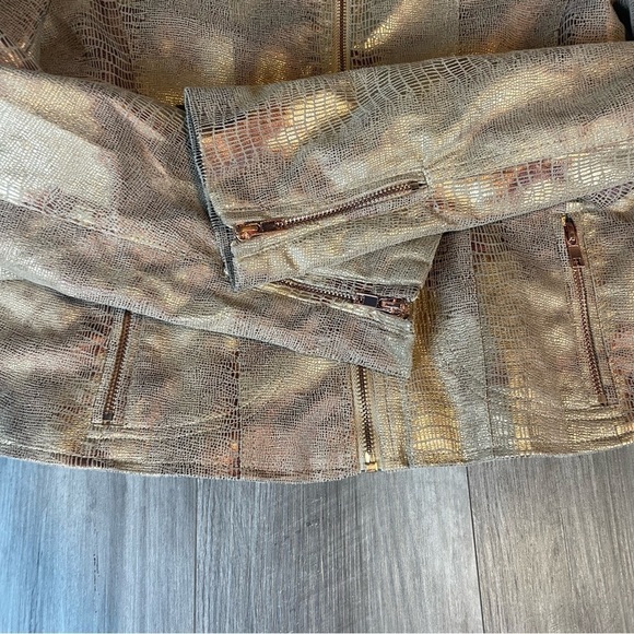 Boston Proper Gold jacket • Size 2 - Picture 3 of 7